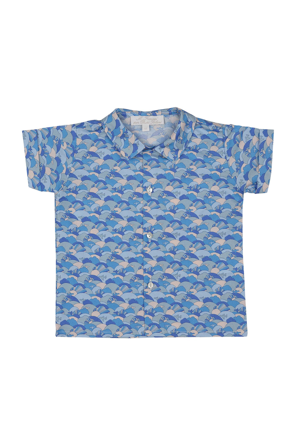 CAMICIA NUVOLE E AEREI LIBERTY