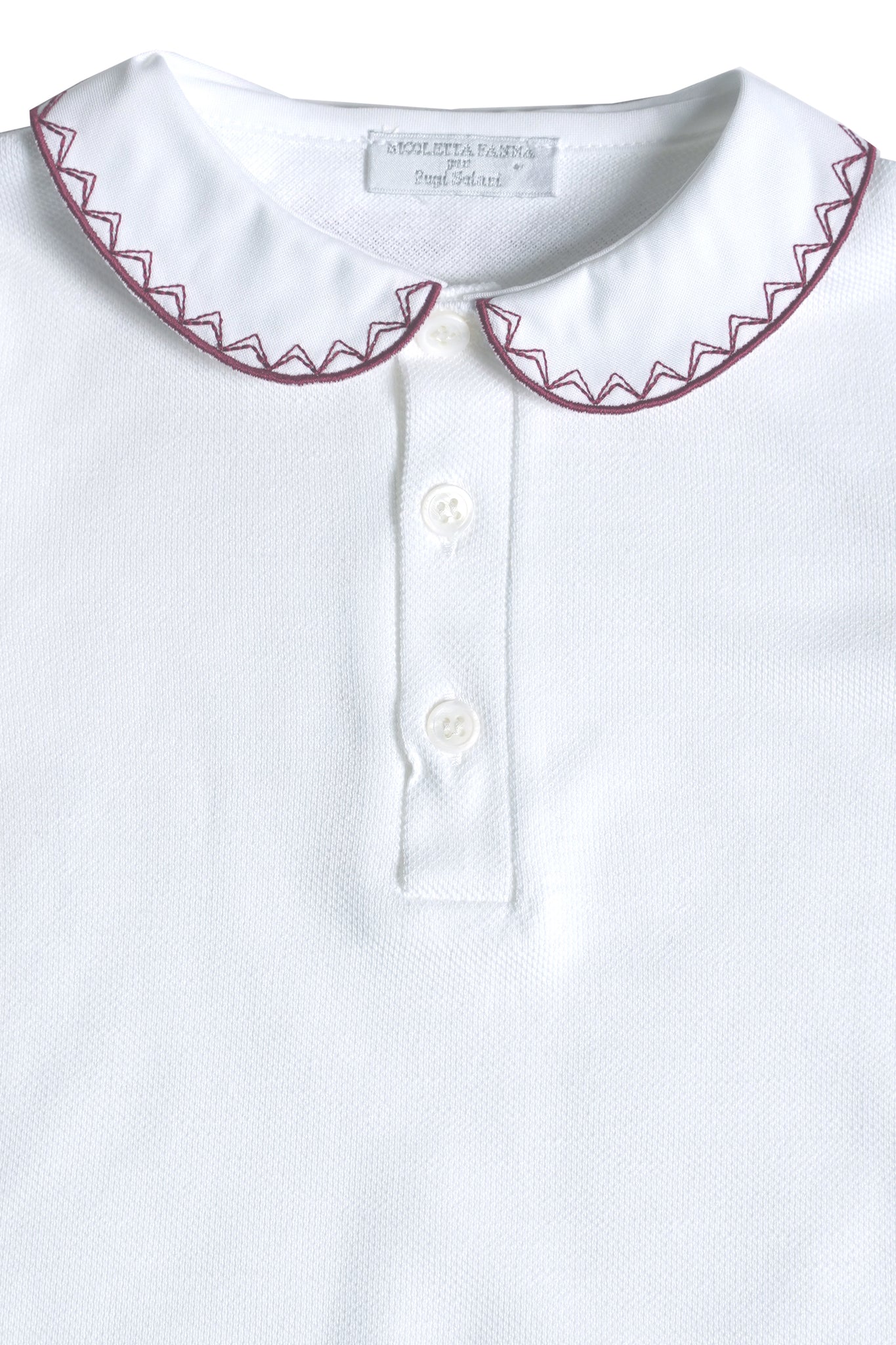 EMBROIDERED LONG SLEEVE POLO (WHITE,GRAY,BEIGE,BROWN,BRICK,MUSTARD,PALE PINK,ANTIQUE PINK,BOURGEOIS)