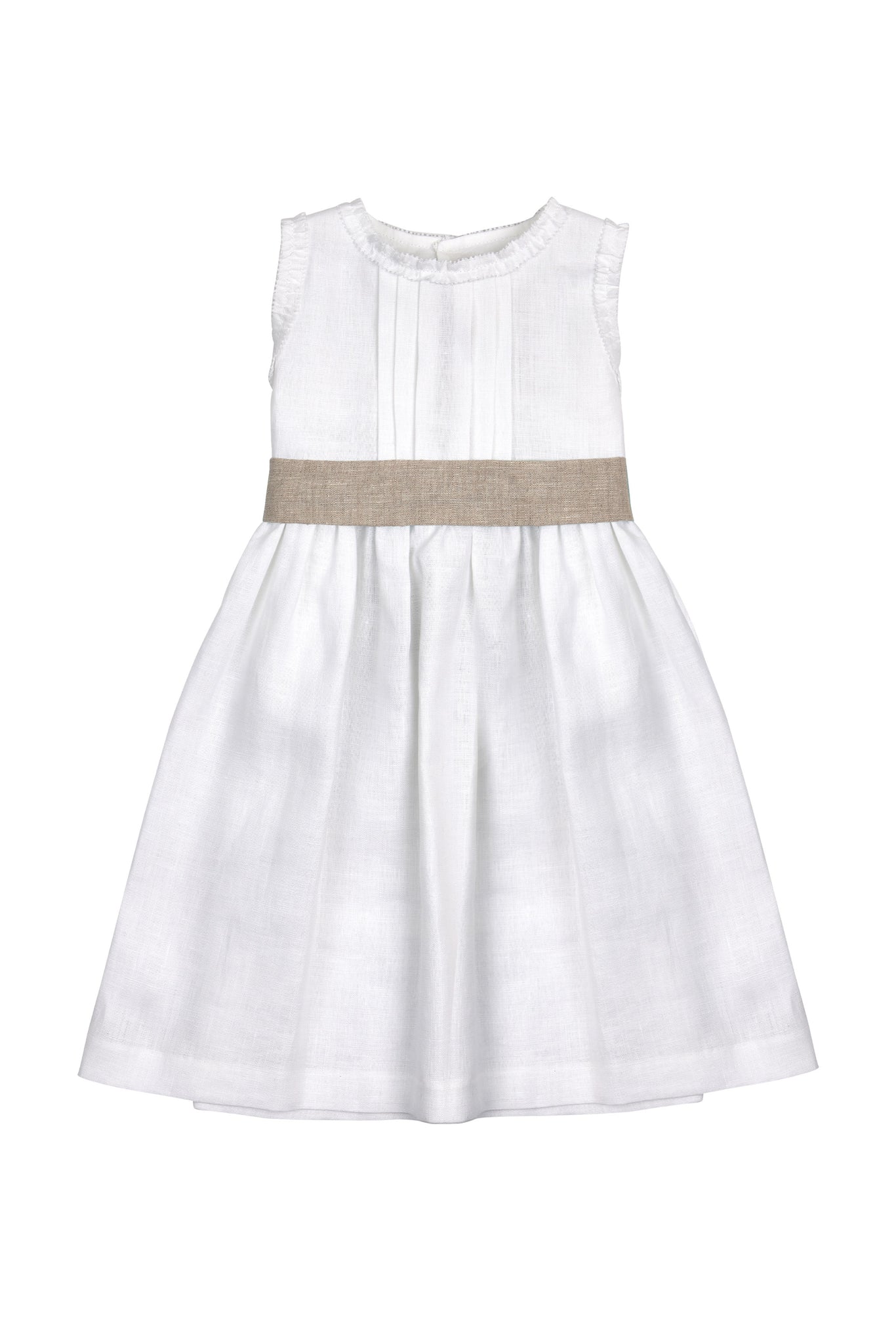 ABITO LINO CON FASCIA