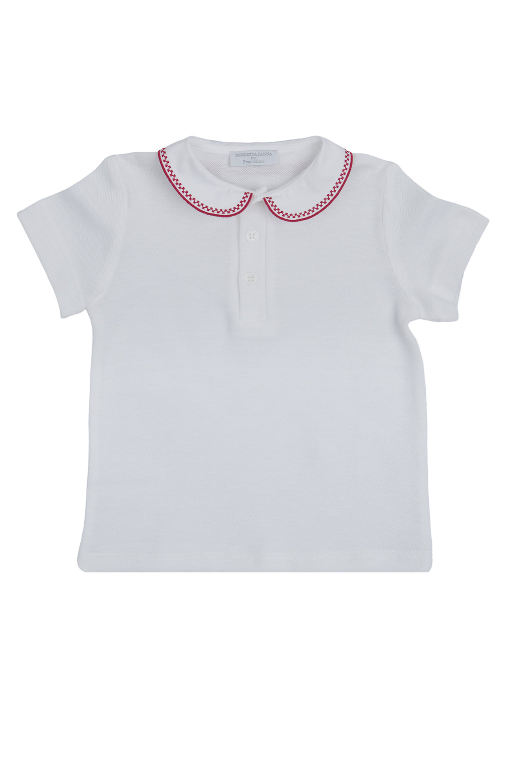 EMBROIDERED SHORT SLEEVE POLO SHIRT
