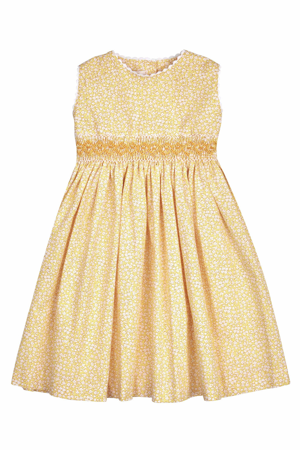 ABITO SMANICATO A FIORI