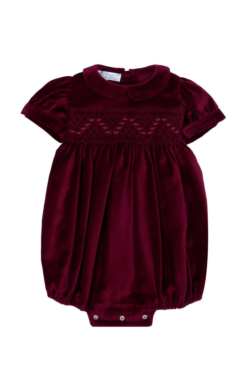 PAGLIACCETTO VELLUTO PUNTO SMOCK