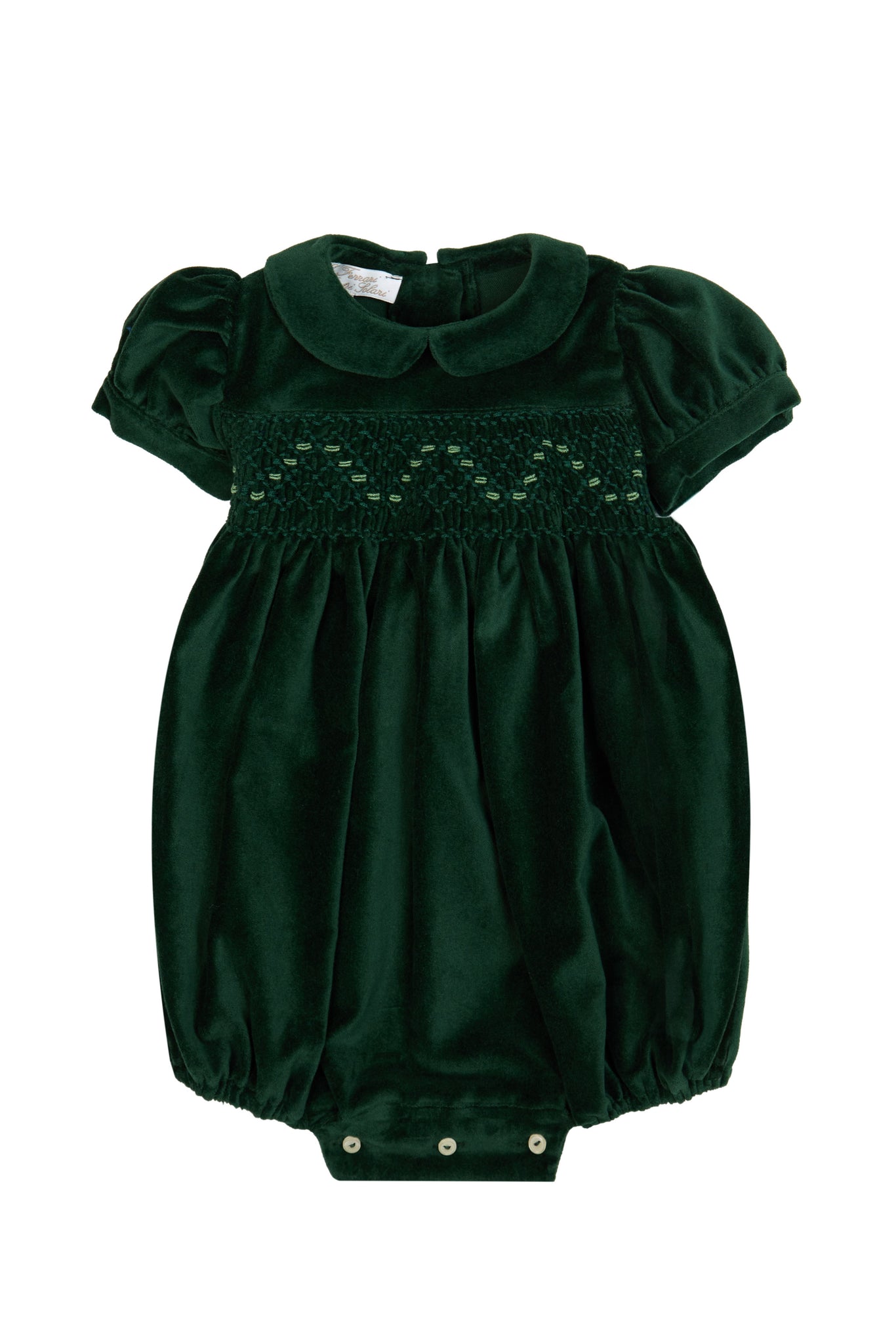 PAGLIACCETTO VELLUTO PUNTO SMOCK