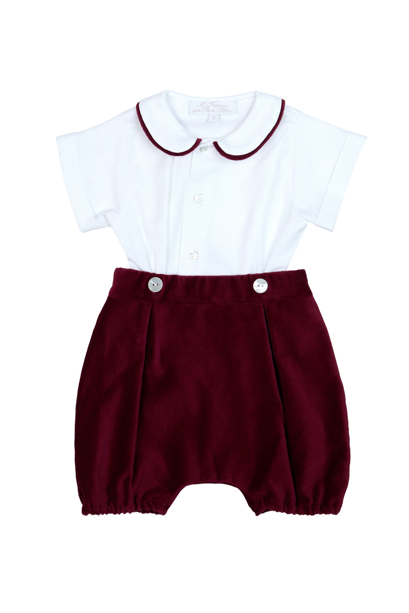 PAGLIACCETTO COMPLETO VELLUTO