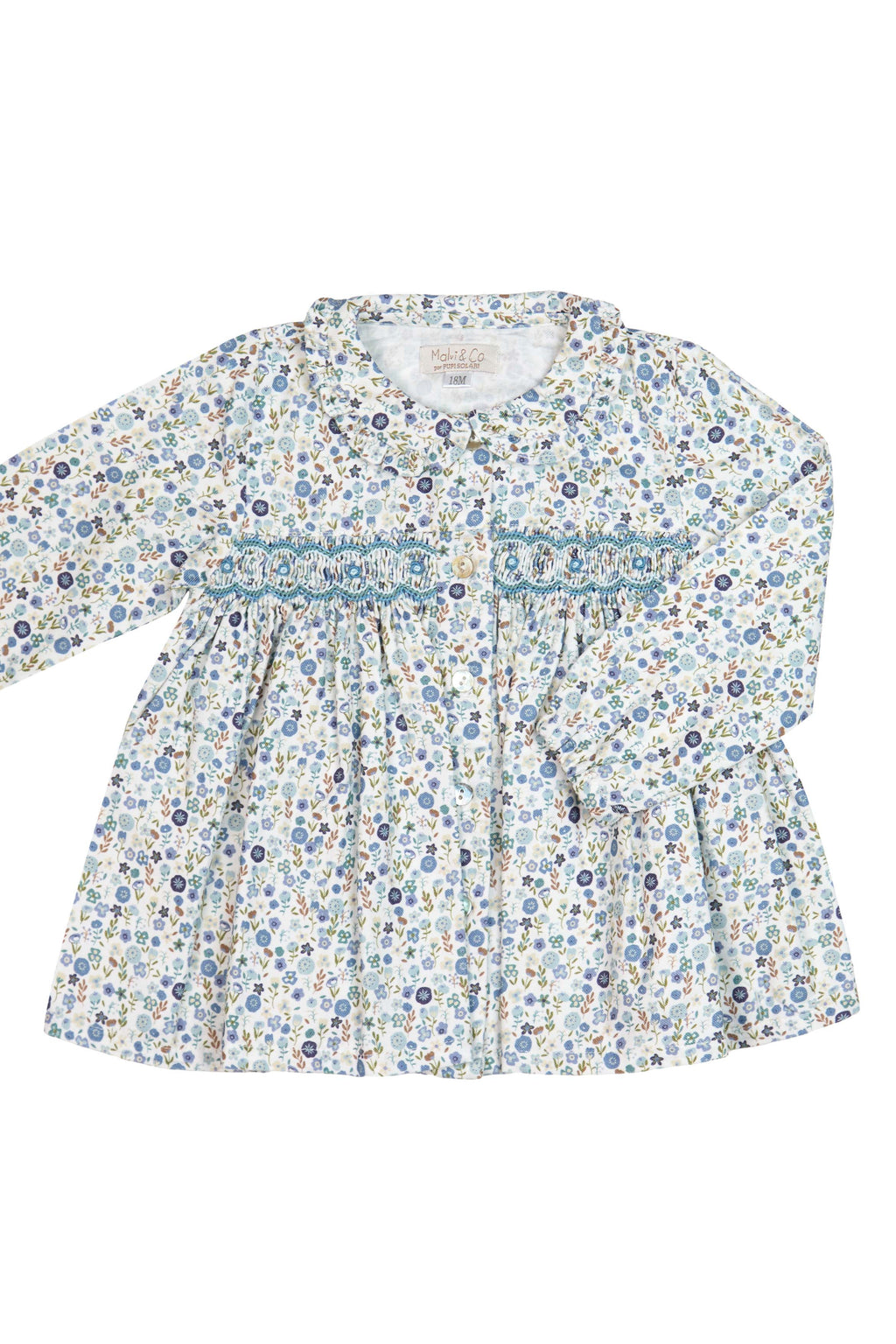 CAMICIA MALVI SMOCK STITCH