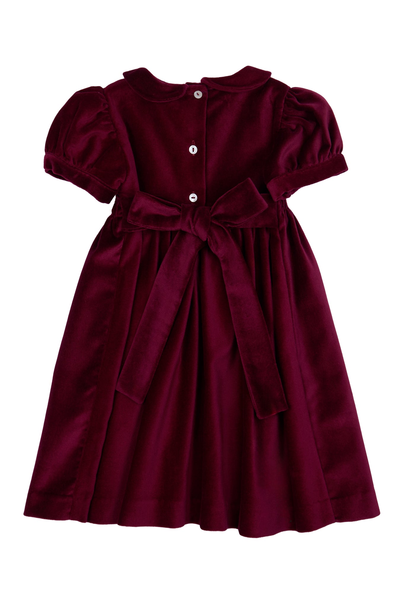 ABITO VELLUTO PUNTO SMOCK