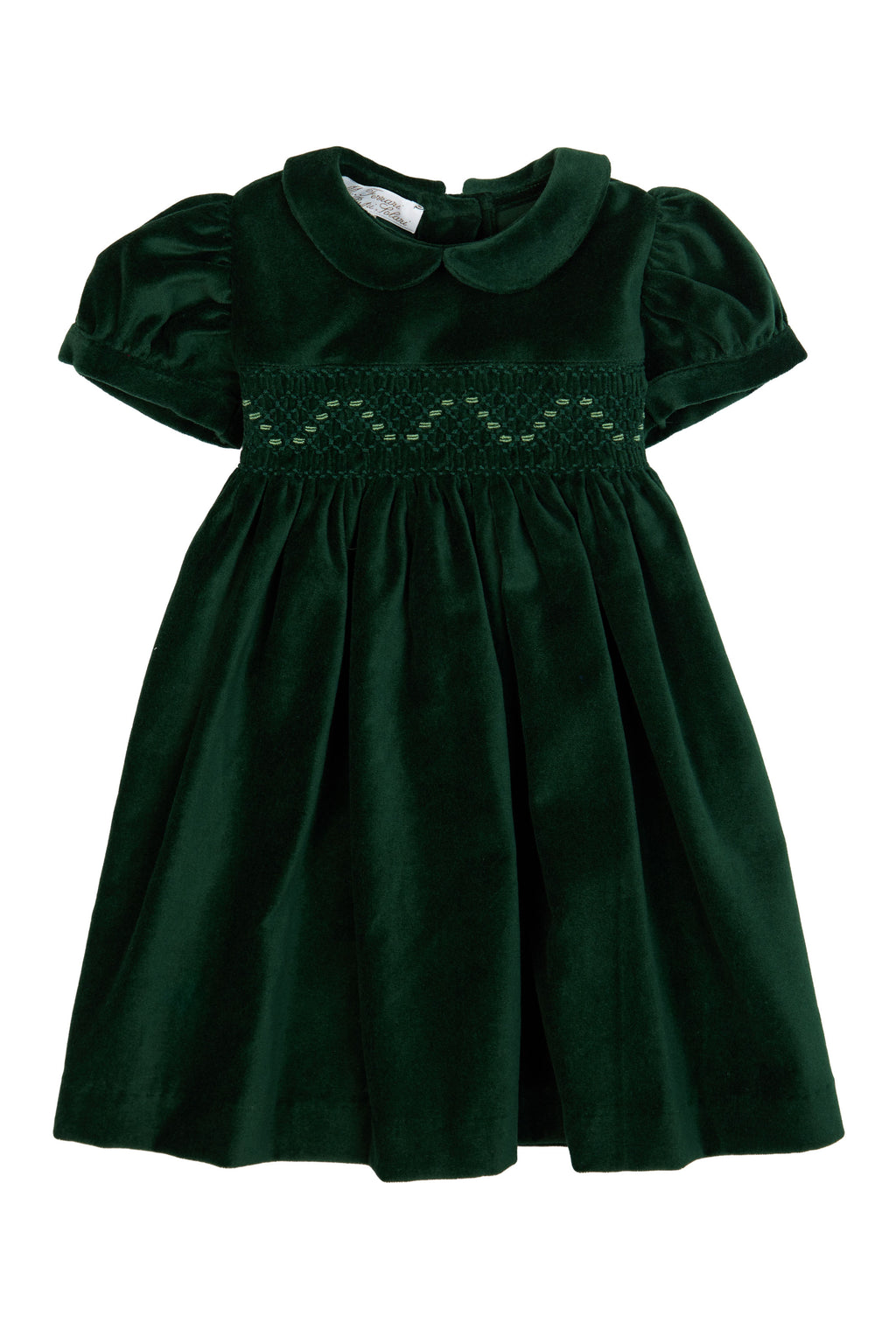 ABITO VELLUTO PUNTO SMOCK