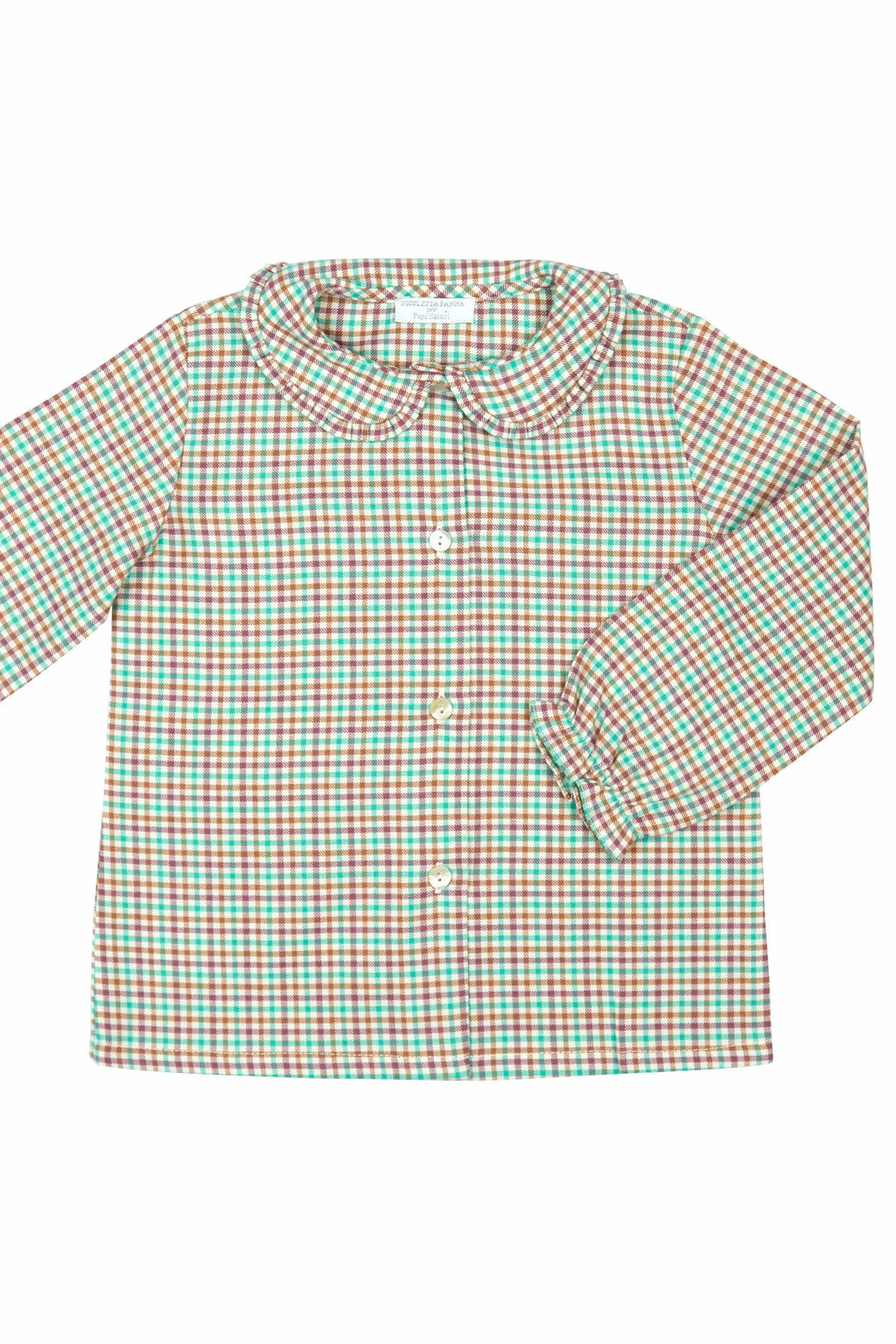 CAMICIA DIVA ROUCHE QUADRETTO