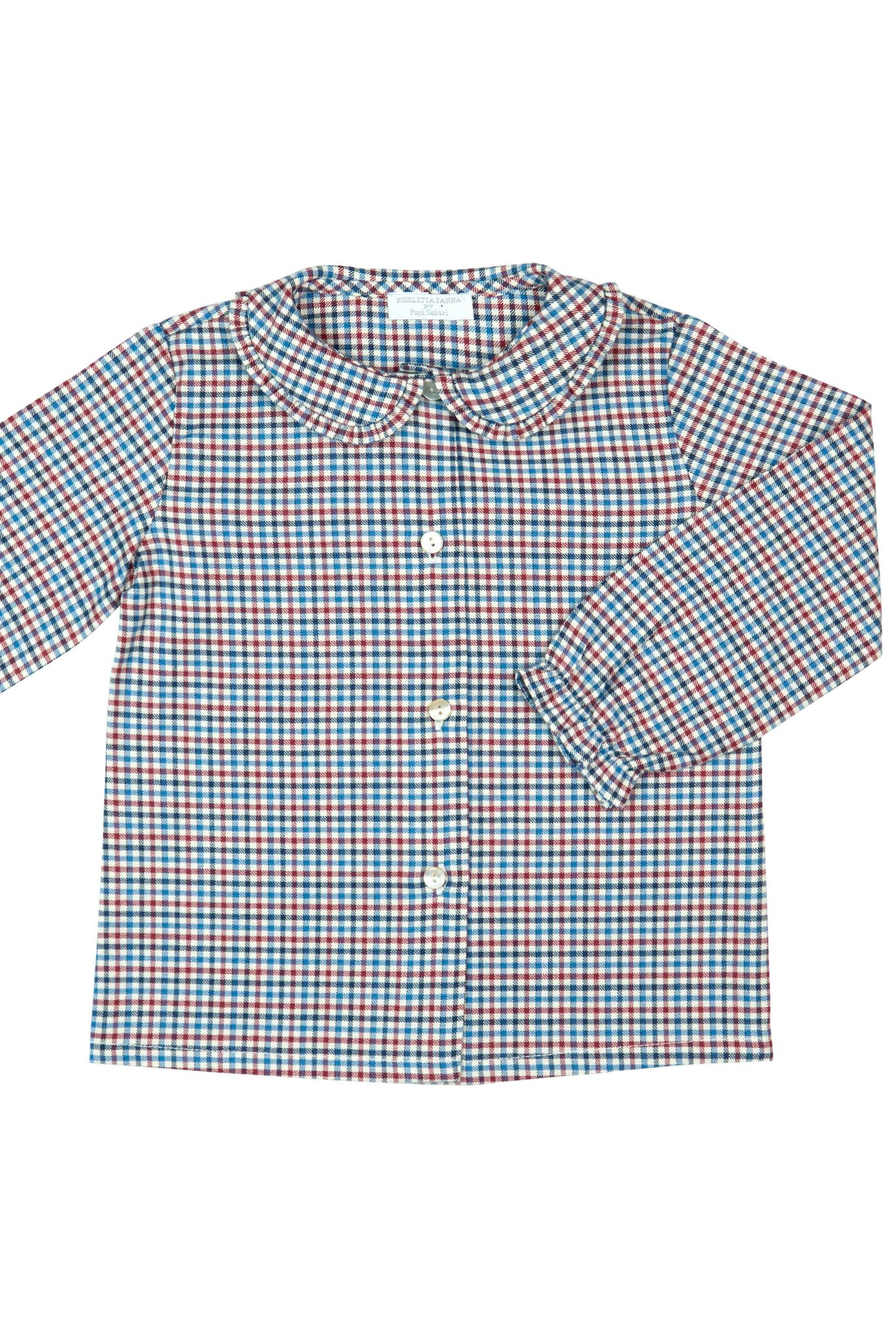 CAMICIA DIVA ROUCHE QUADRETTO