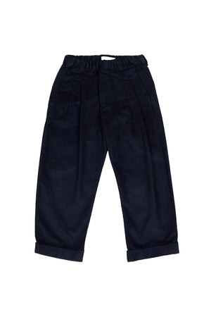CORDUROY STRAIGHT-LEG TROUSERS