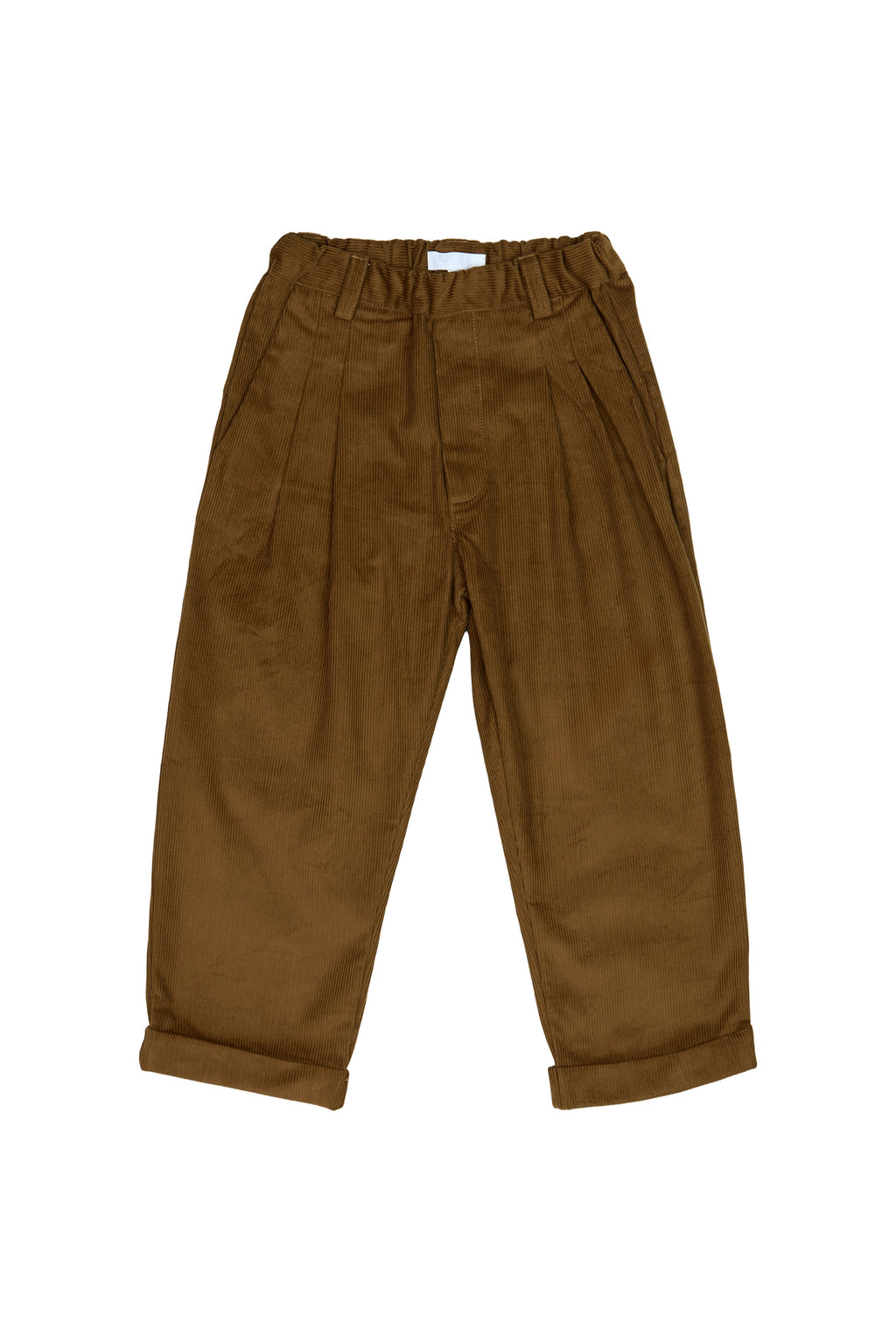 CORDUROY STRAIGHT-LEG TROUSERS