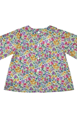 CAMICIA BEBE FIORI LIBERTY