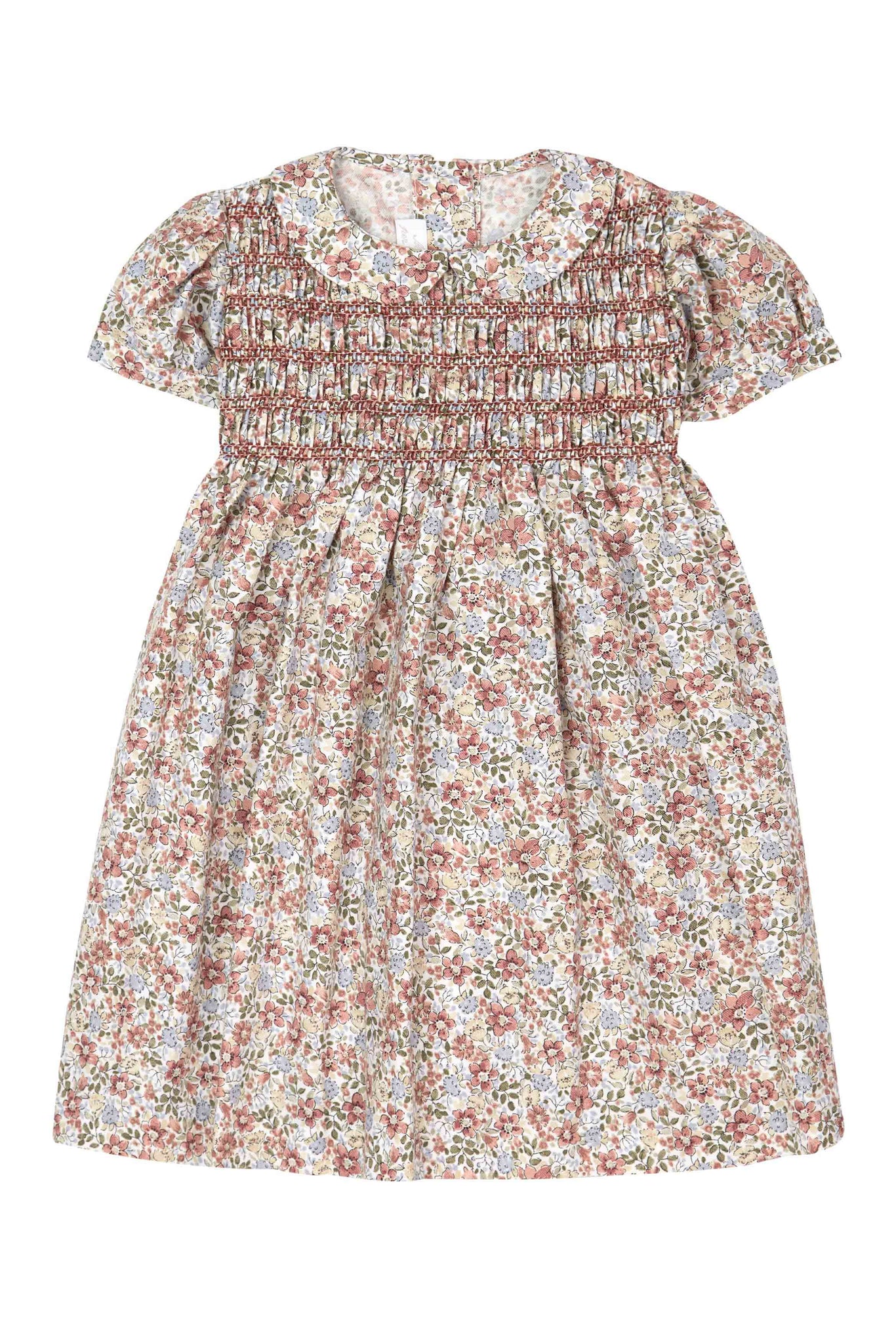 ABITO FLOREALE SMOCK ALTO