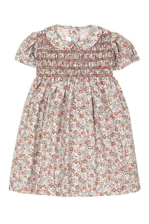 ABITO FLOREALE SMOCK ALTO