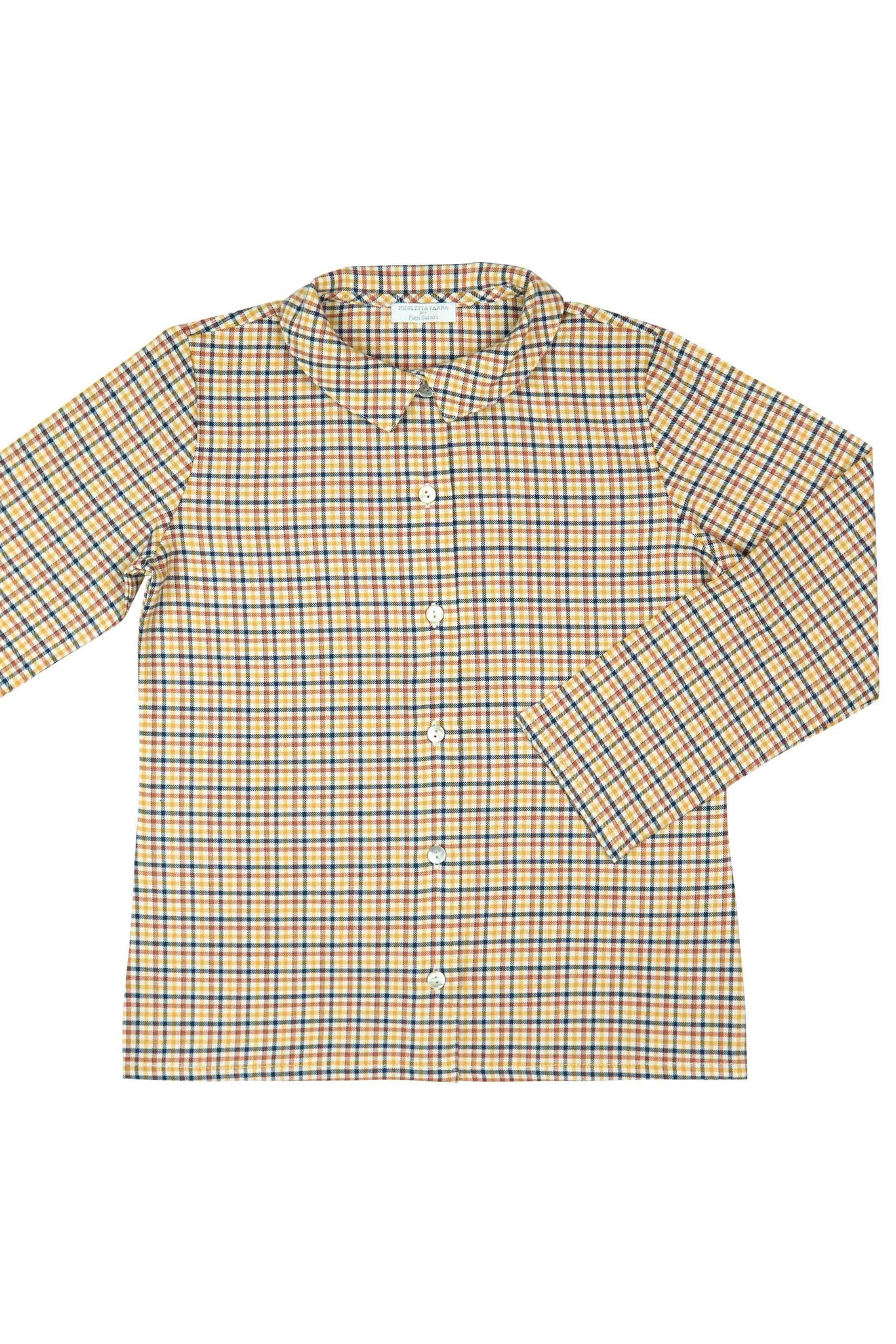 CAMICIA DIVA QUADRETTO COLLO PUNTA