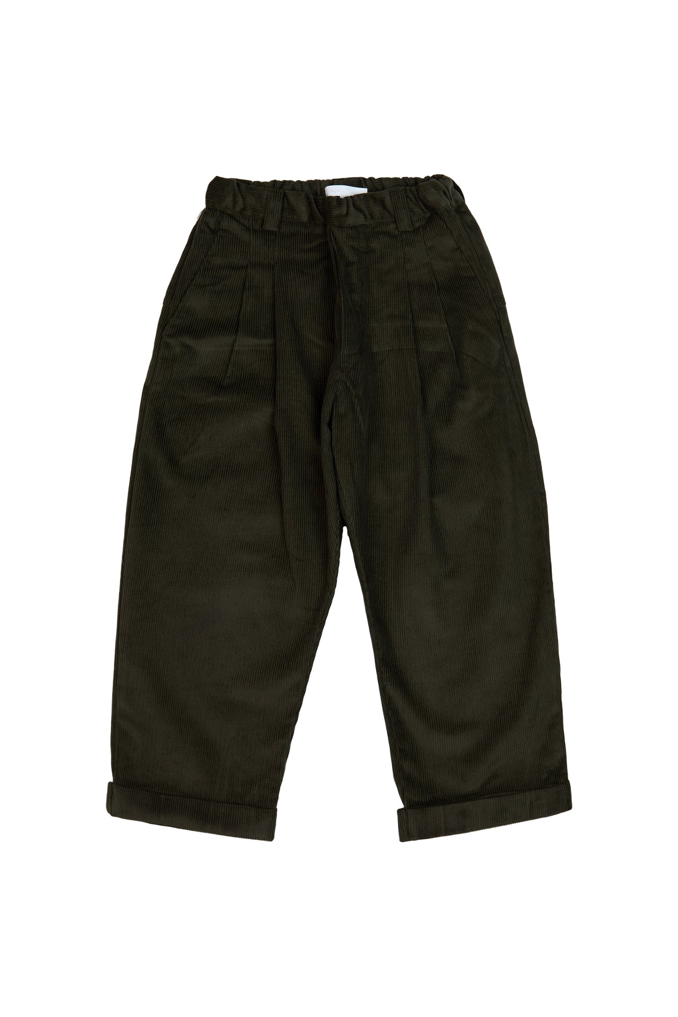 CORDUROY STRAIGHT-LEG TROUSERS