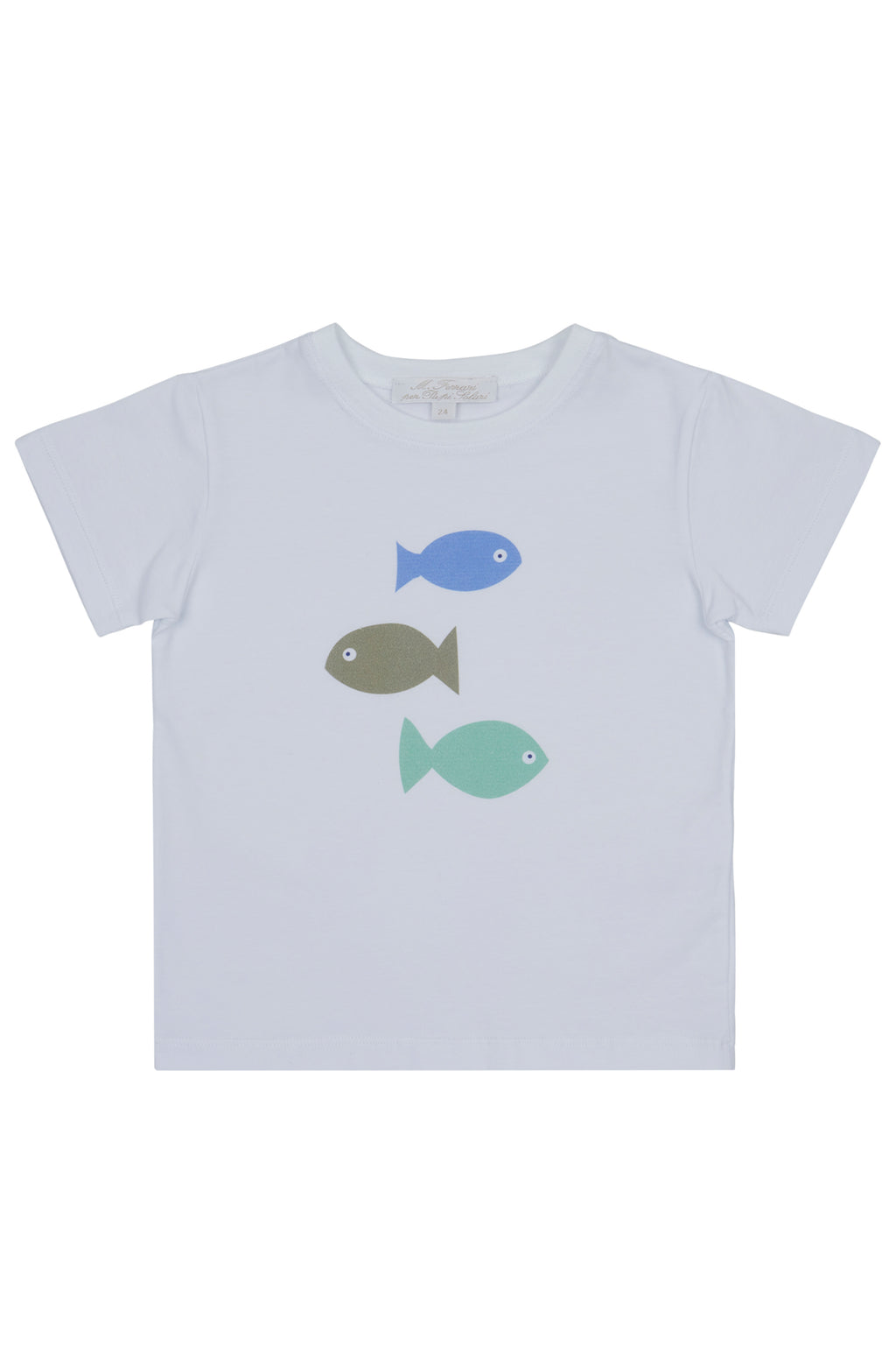T-SHIRT WITH FISH PRINT