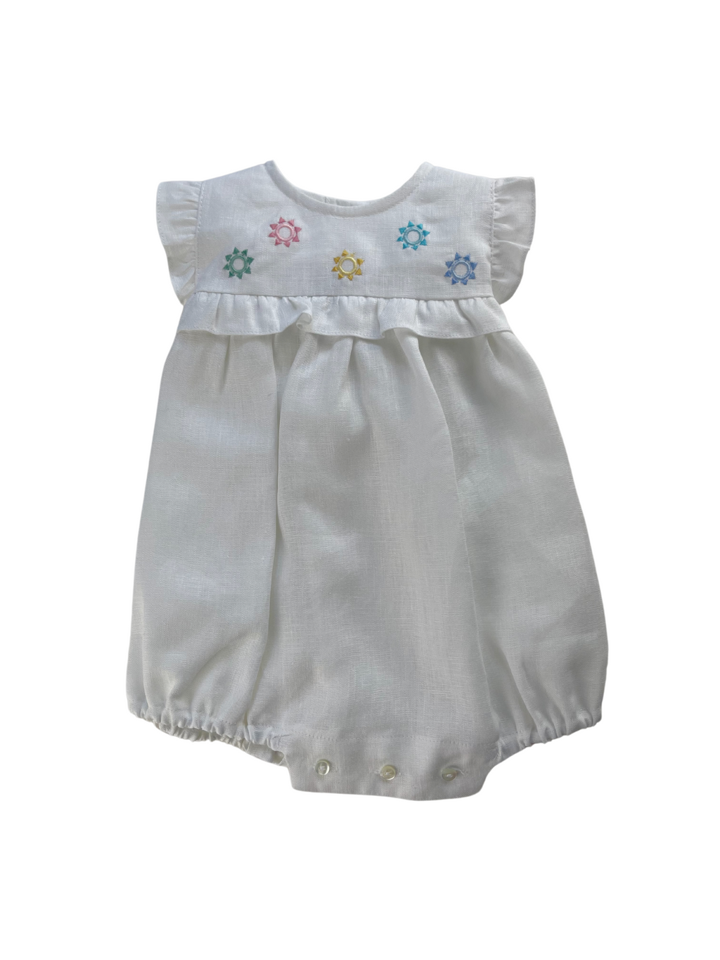 LINEN SUN ROMPER