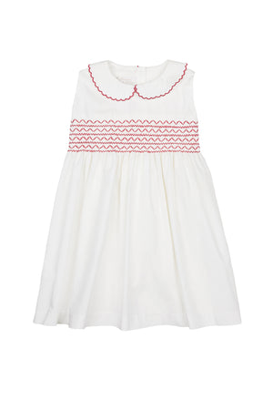 SMOCK STITCH DRESS