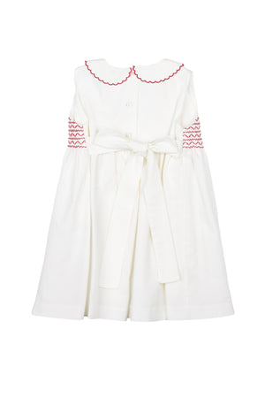 SMOCK STITCH DRESS