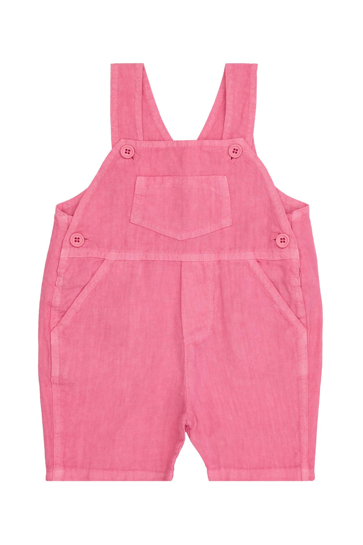 LINEN OVERALLS (lilac, cherry, sky blue, and green)