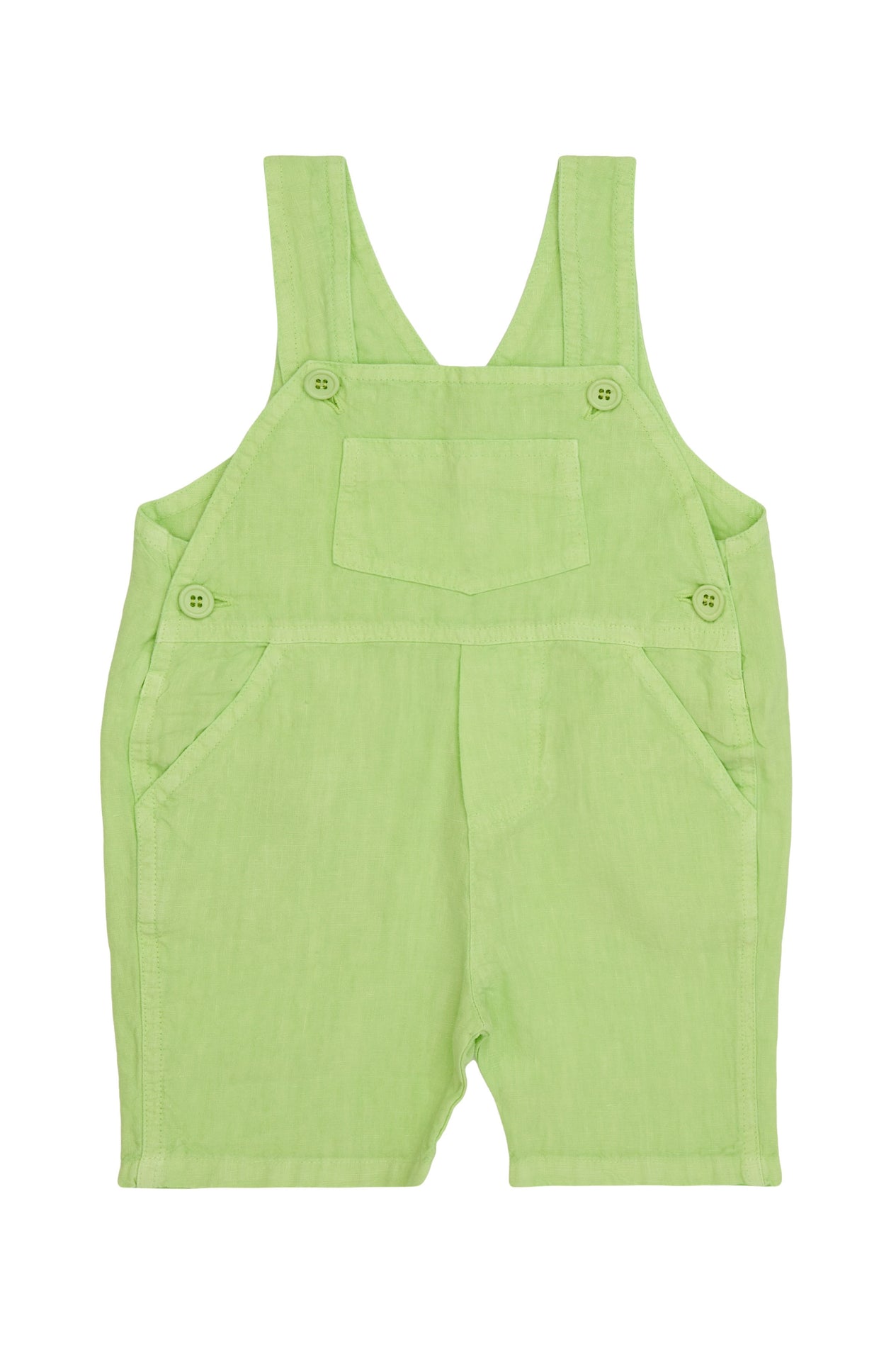 LINEN OVERALLS (lilac, cherry, sky blue, and green)