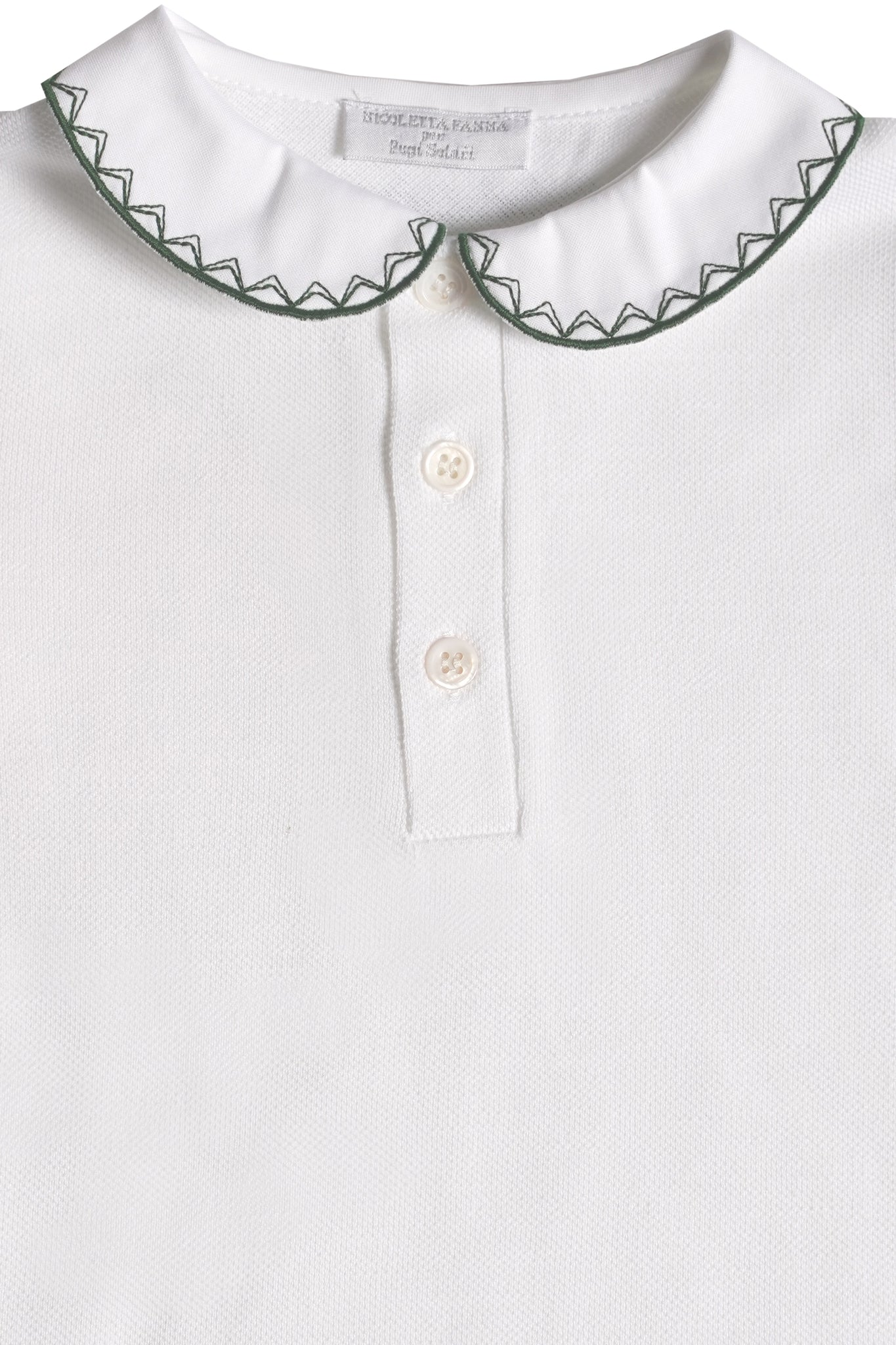 LONG SLEEVED EMBROIDERED POLO (LIGHT BLUE,SUGAR PAPER,PINE,MILITARY)