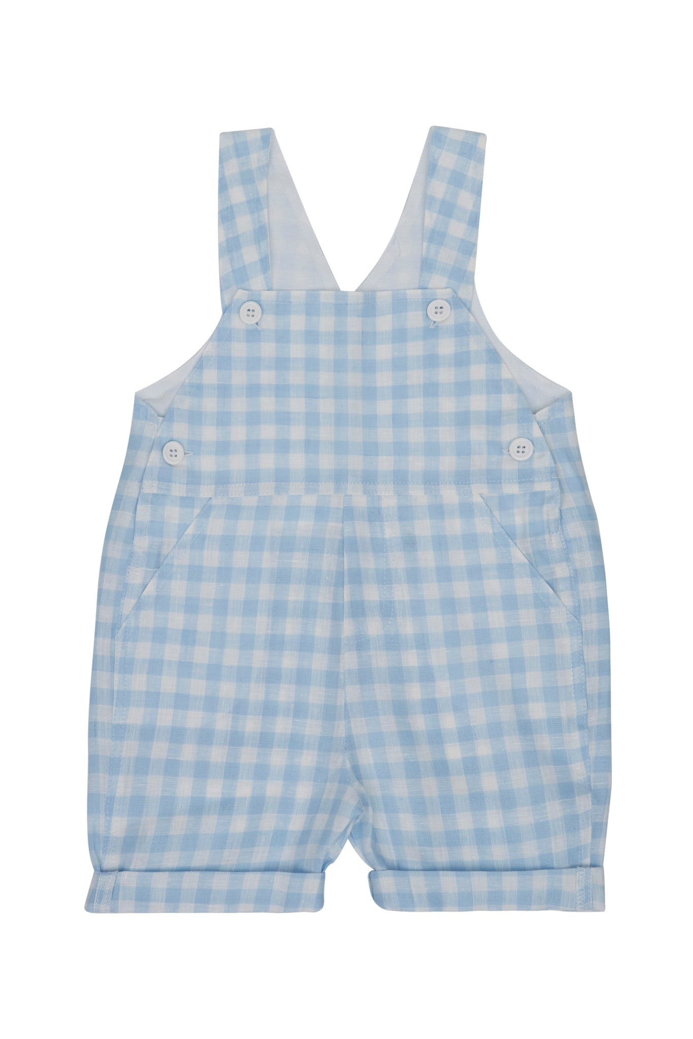 SALOPETTE LINO QUADRETTO