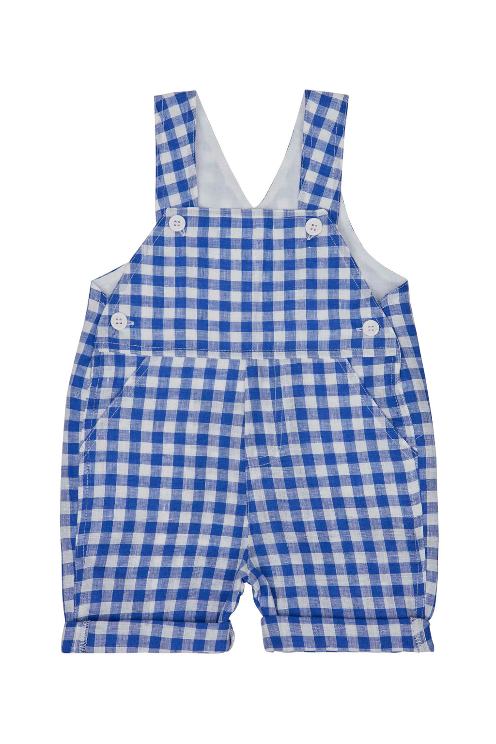 SALOPETTE LINO QUADRETTO