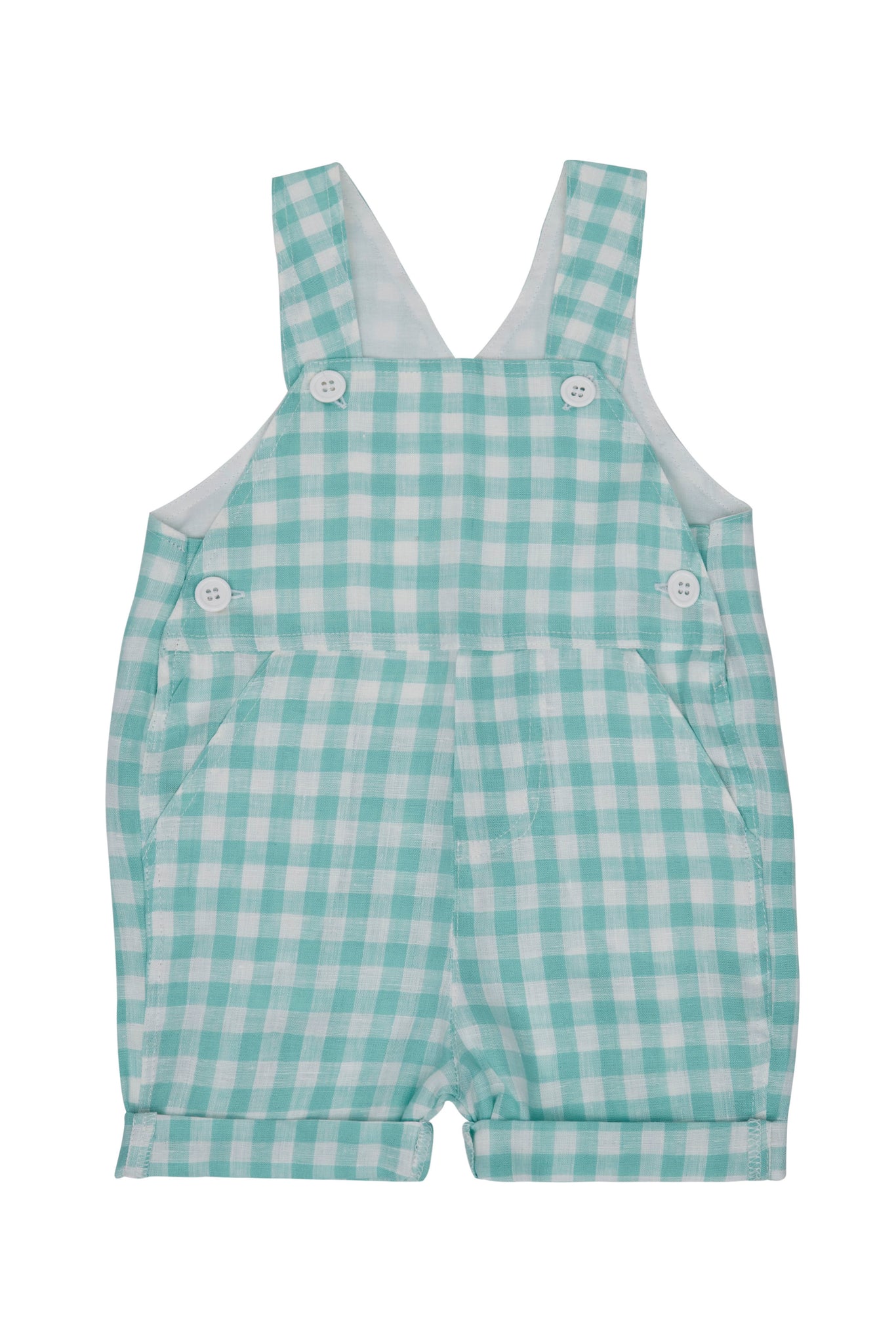 SALOPETTE LINO QUADRETTO